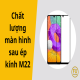 Chất lượng màn hình sau ép kính M22: Liệu có còn "chuẩn zin"