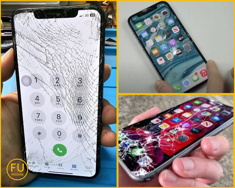 Dấu hiệu iPhone cần phải ép kính