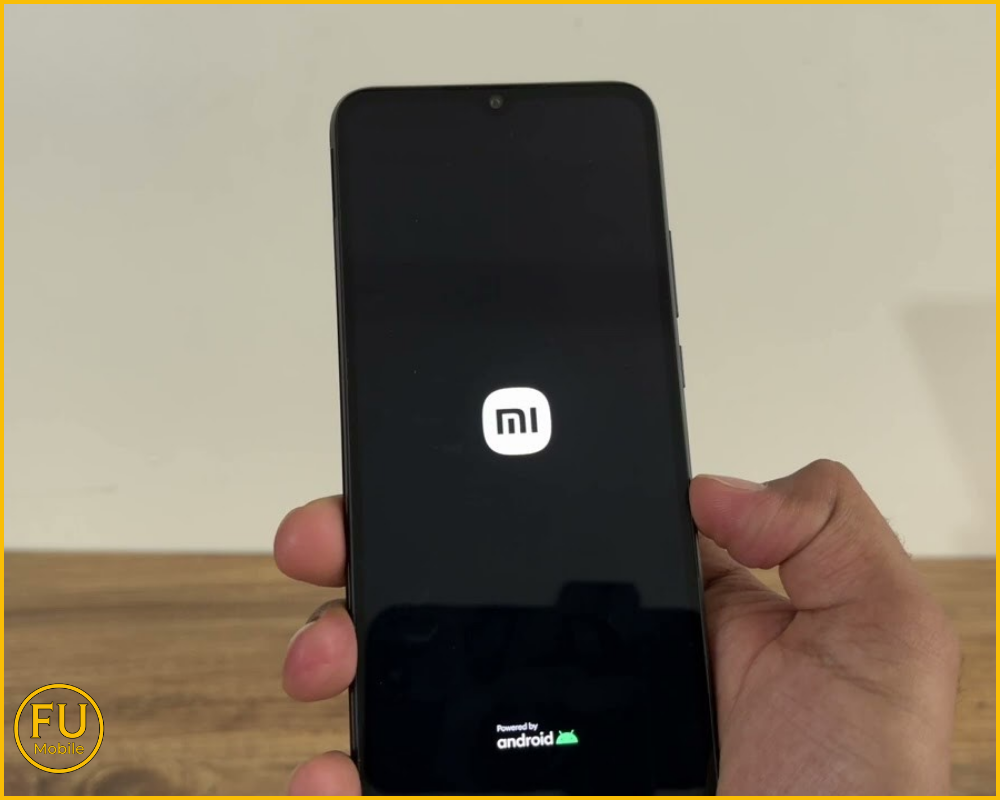 Khởi động lại máy khi Xiaomi mất cài đặt vân tay