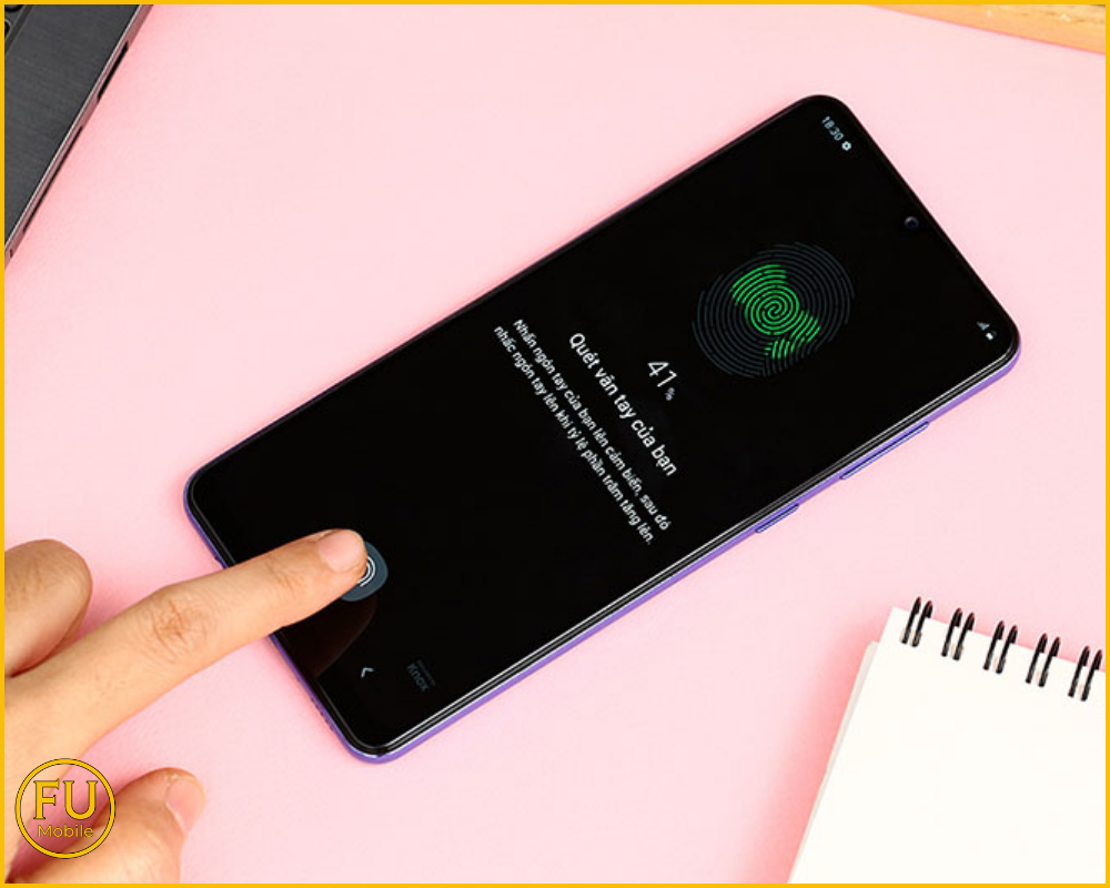 Thực hiện cân chỉnh cảm biến vân tay A31