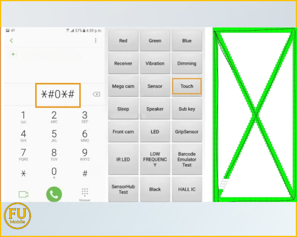 Kiểm tra chức năng cảm ứng S20 Plus sau ép kính