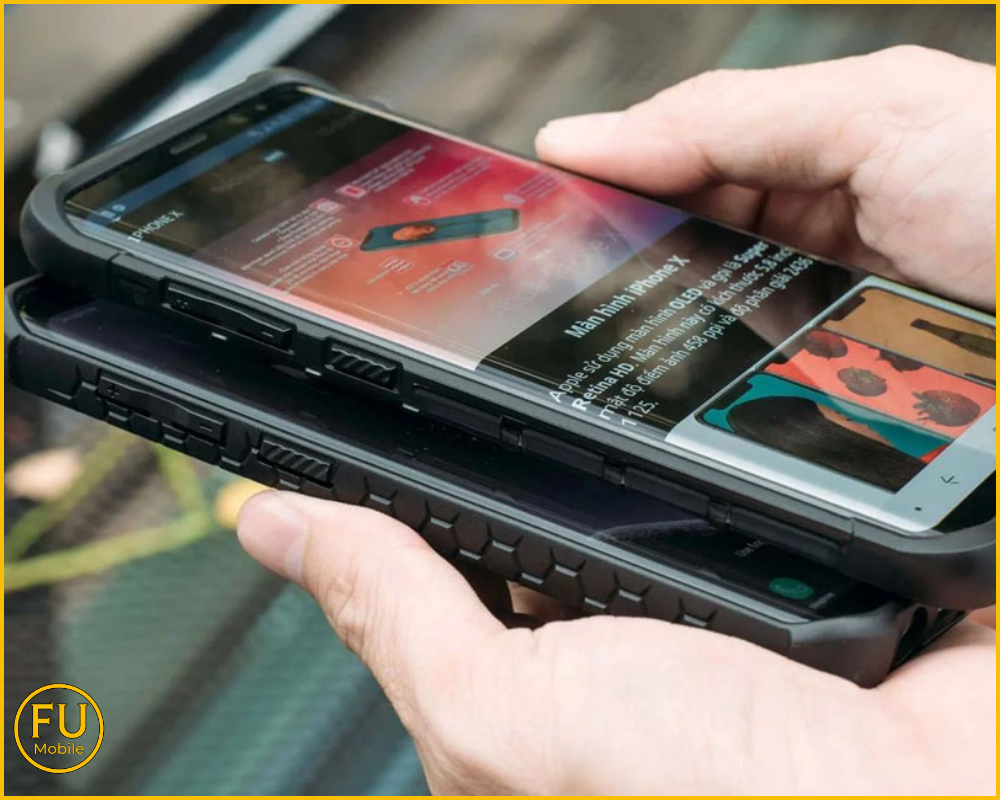 Sử dụng ốp lưng chống sốc chuyên dụng