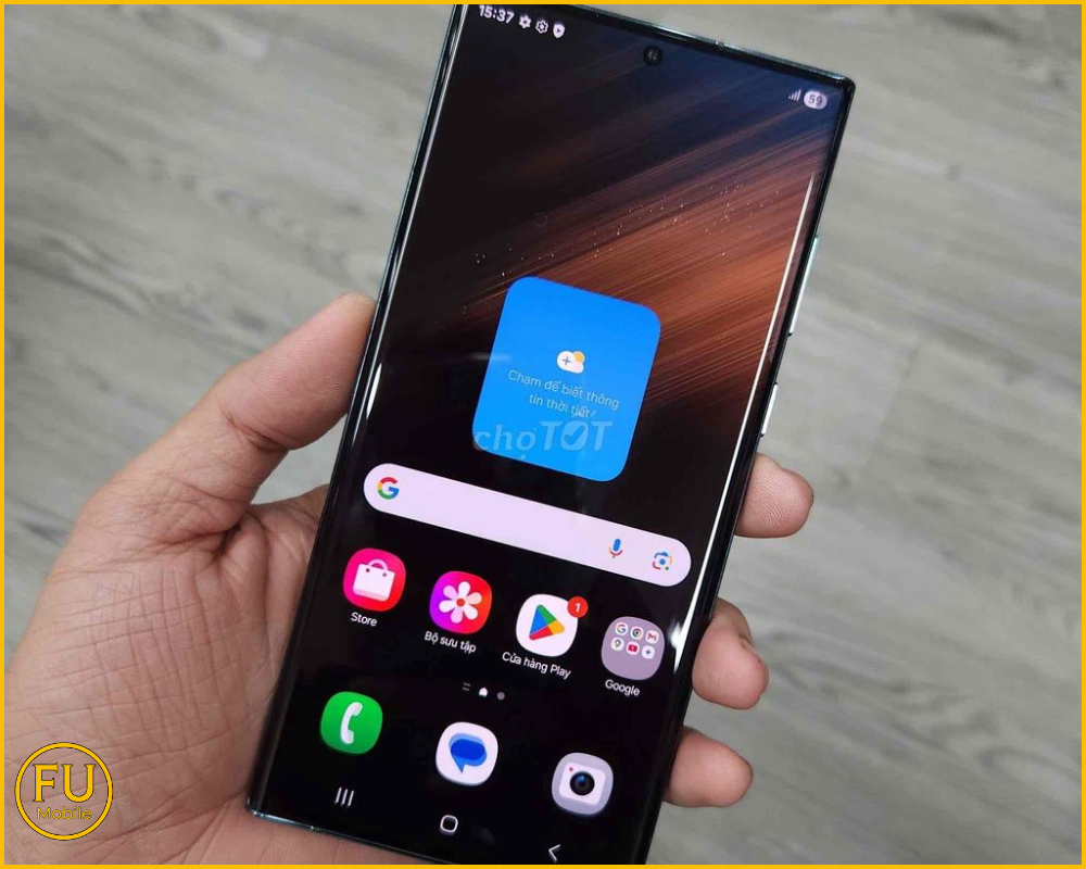 Hãy ưu tiên nơi có cam kết bảo hành rõ ràng cho các lỗi liên quan đến keo dán màn hình S22 Ultra