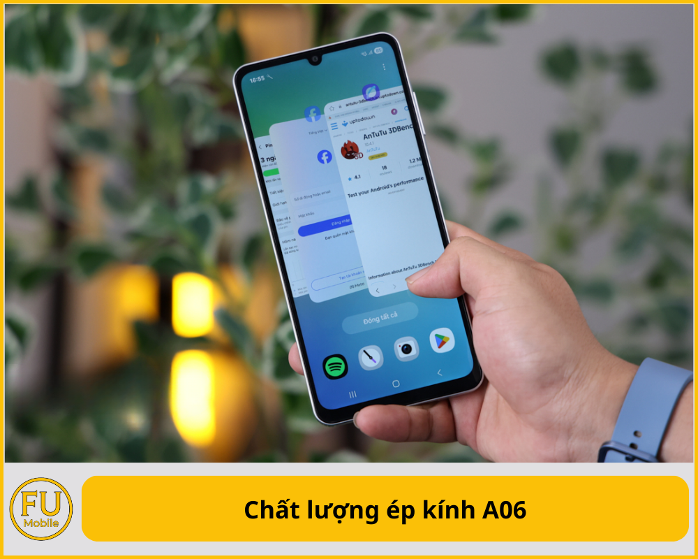 Chất lượng ép kính A06