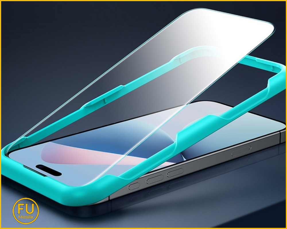 Dán cường lực ngay sau khi ép kính