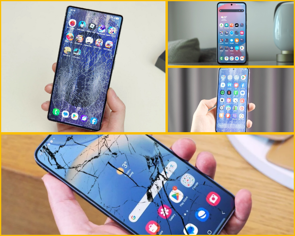 Dấu hiệu cần ép kính Samsung Galaxy A35