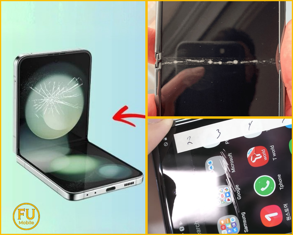 Dấu hiệu nhận biết Z Flip 6 nên ép kính