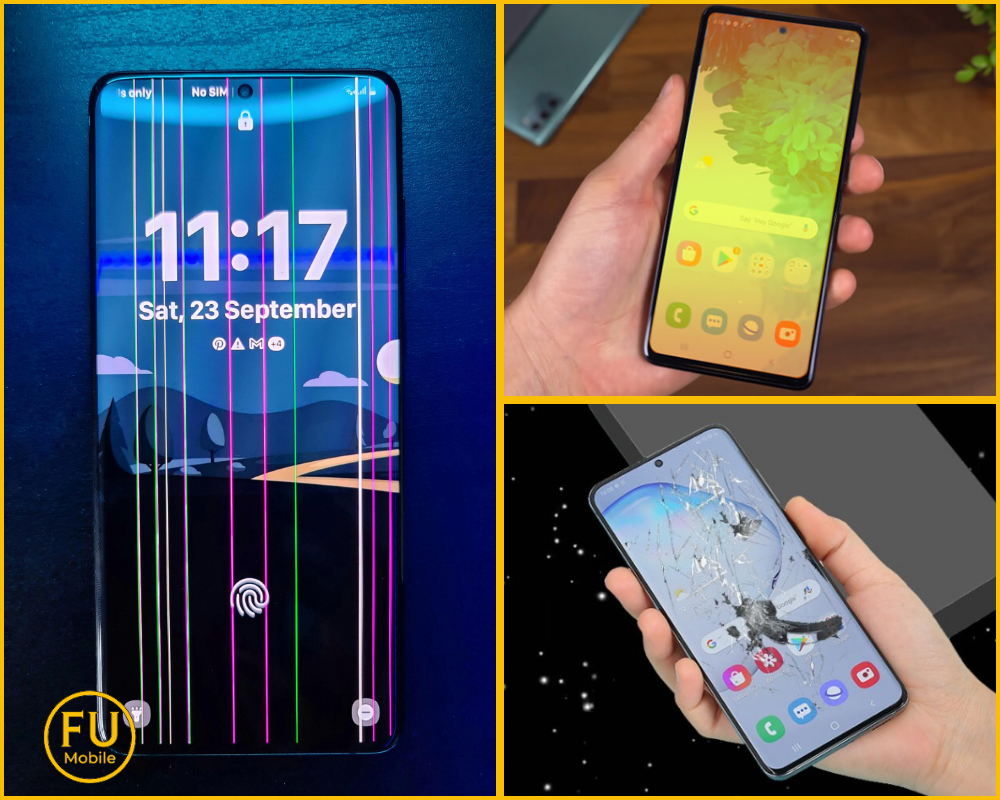 Dấu hiệu hư hỏng màn hình