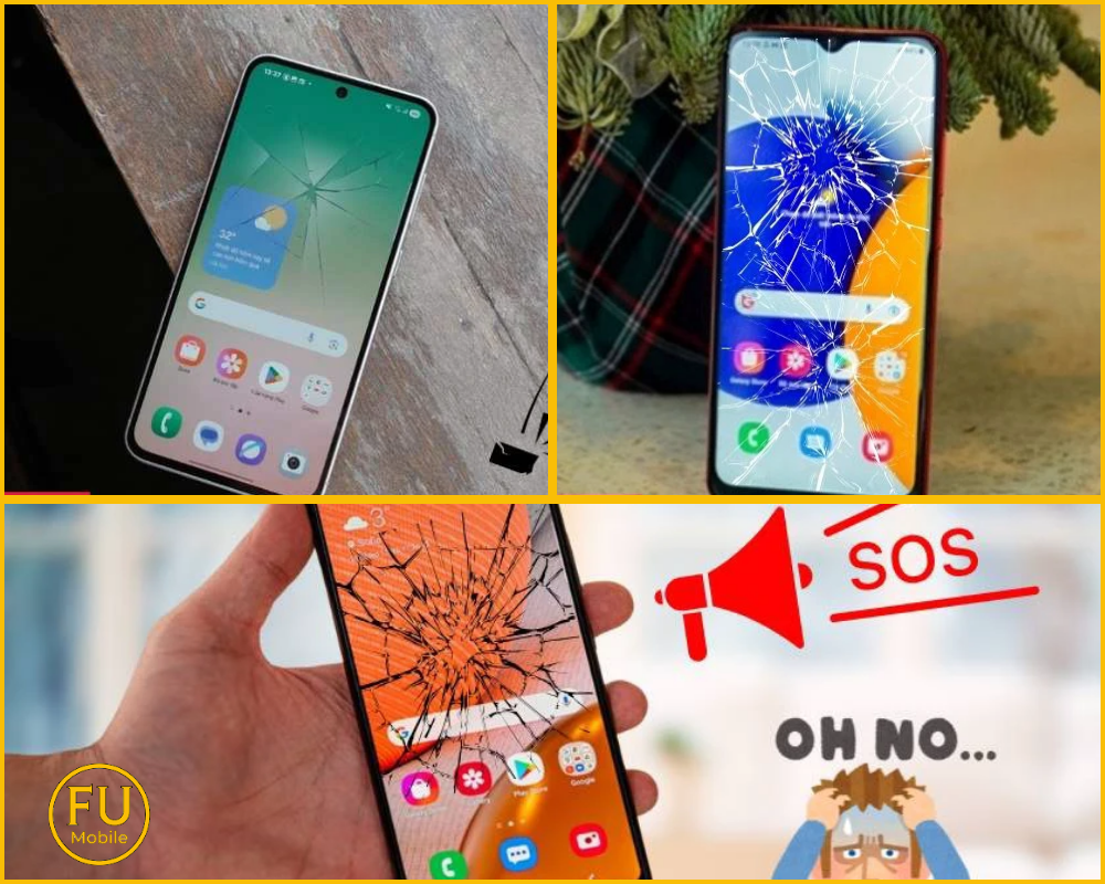 Dấu hiệu Samsung Galaxy M22 cần thay mặt kính