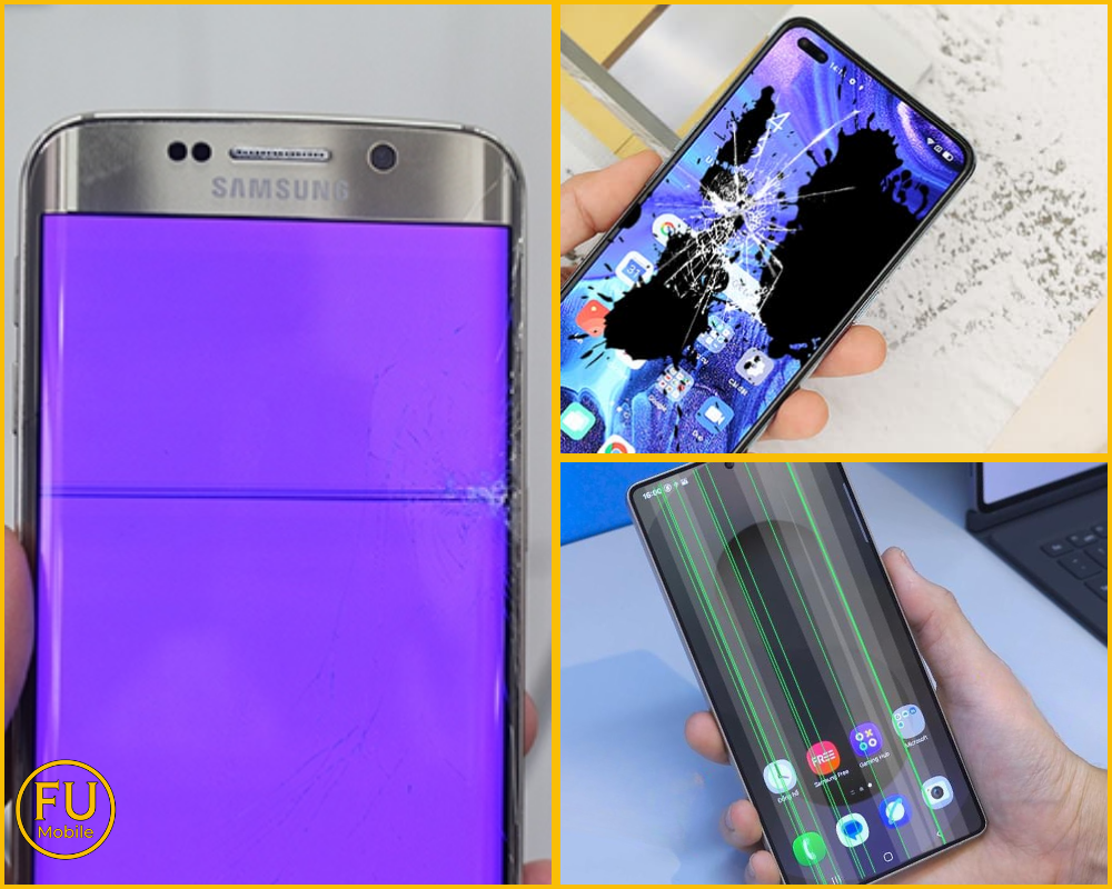 Dấu hiệu điện thoại phải thay màn hình