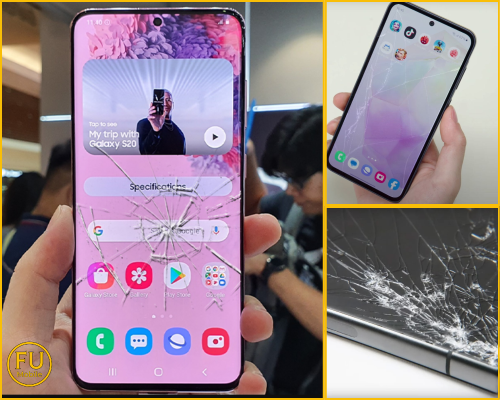 Dấu hiệu nên ép kính điện thoại Samsung