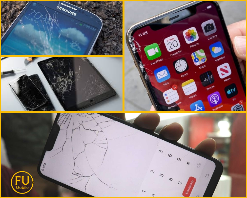 Dấu hiệu nên ép kính điện thoại