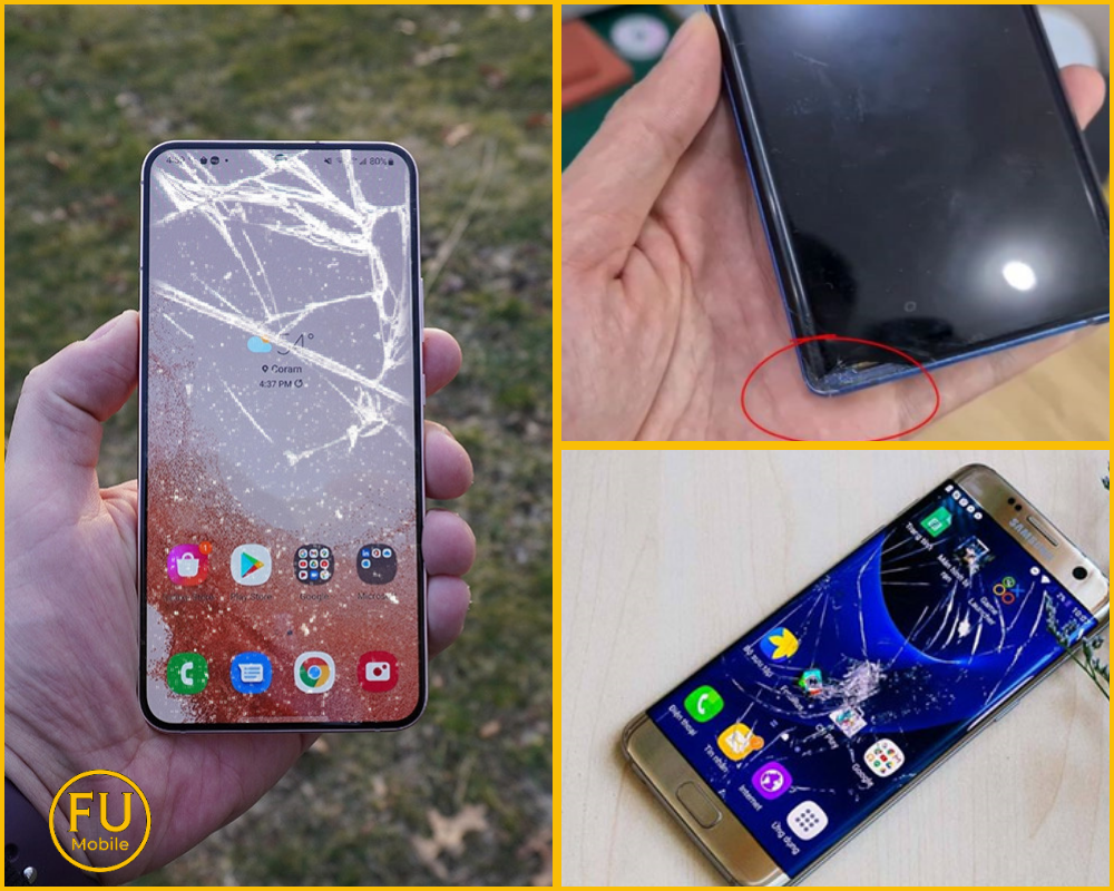 Dấu hiệu nên thay mặt kính Samsung Galaxy A54 5G