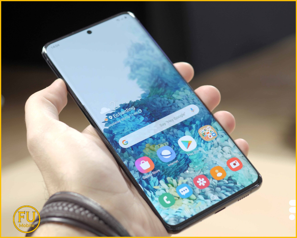 Điểm giá trị nhất của ép kính là vẫn giữ được tấm nền AMOLED zin của Samsung