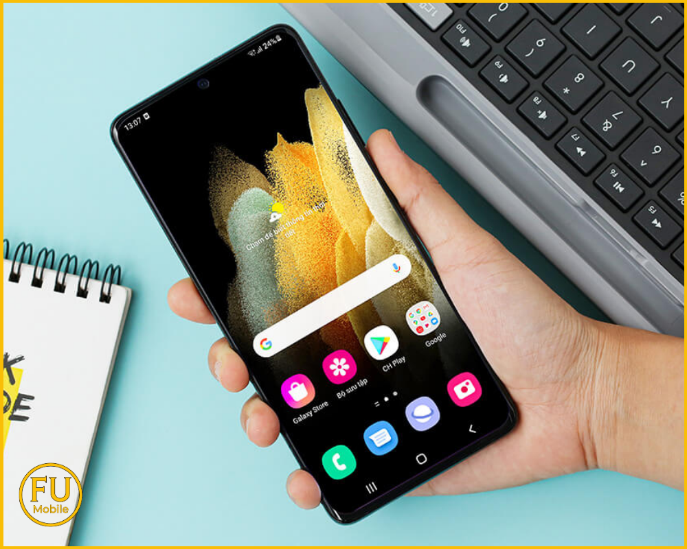 Ép kính chân không – Phương án tiết kiệm khi sửa màn hình S21 Ultra bị nứt vỡ