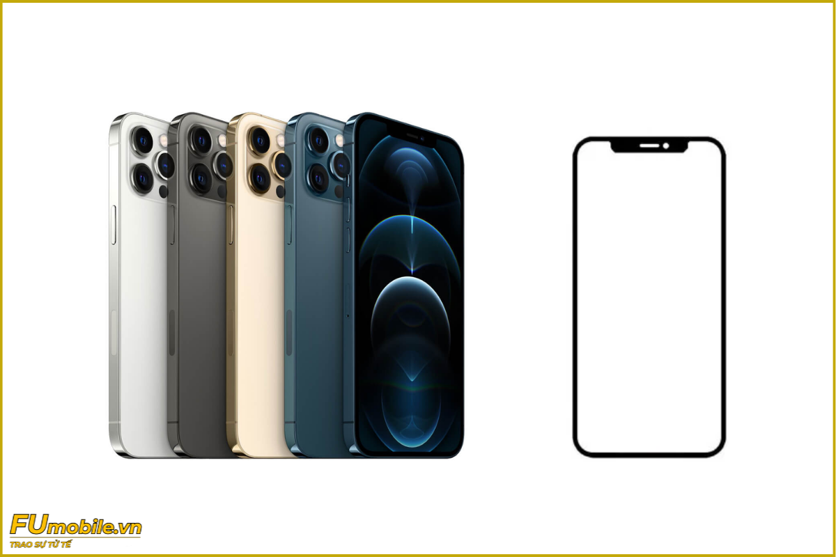 Ép kính iPhone 12 Pro chuẩn đẹp, lấy ngay
