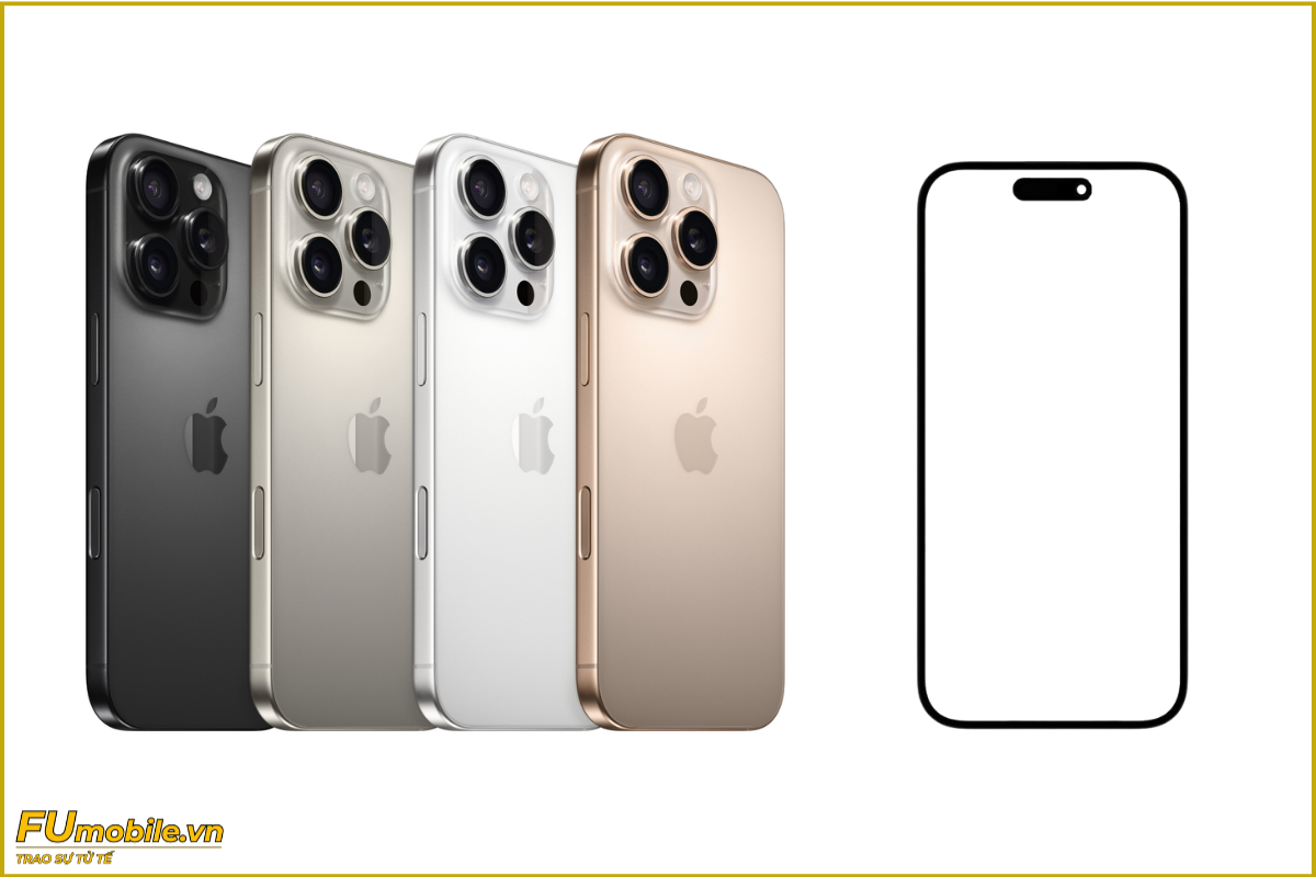 Ép kính iPhone 15 Pro Max chuẩn đẹp, giá rẻ