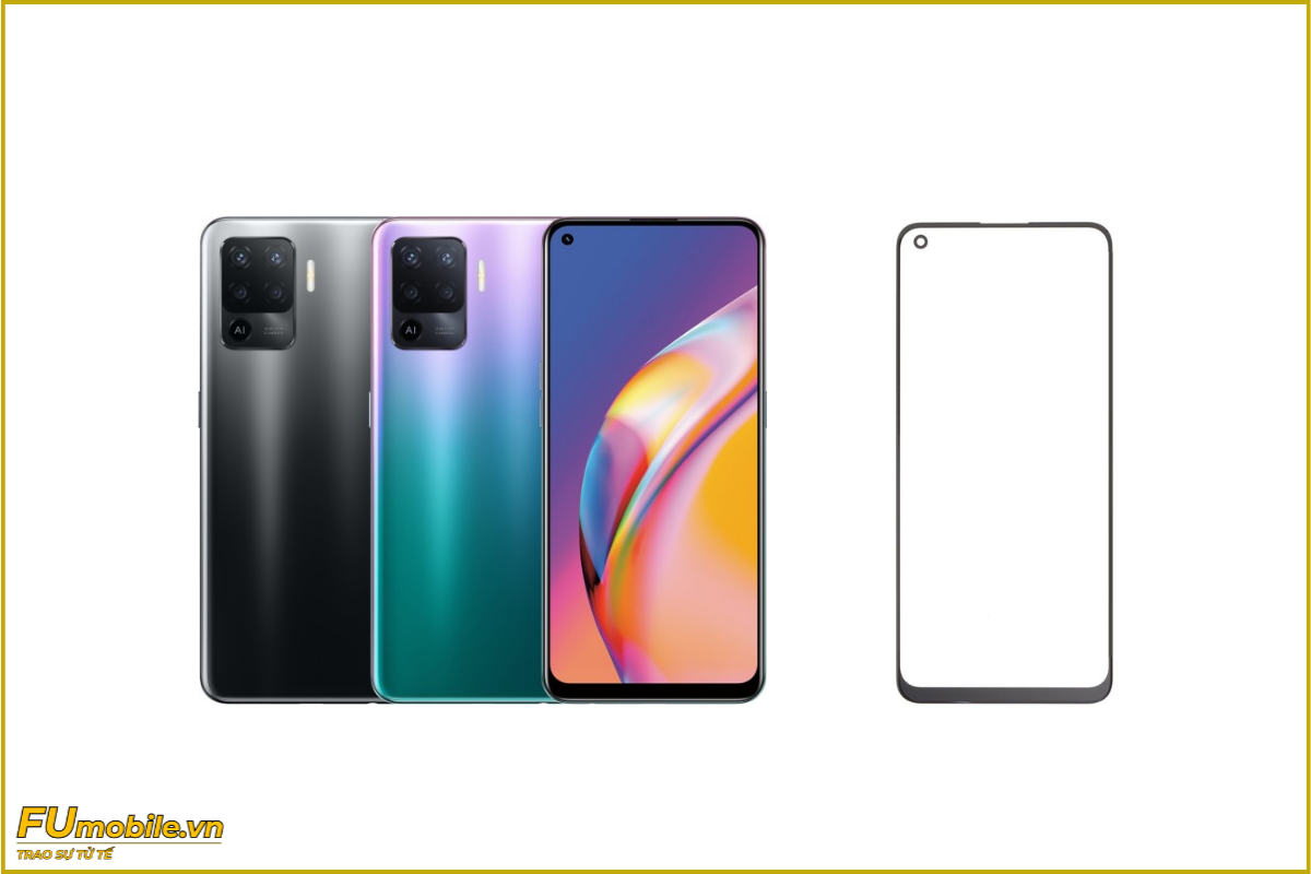 Ép kính OPPO A94 chuẩn đẹp, giá rẻ