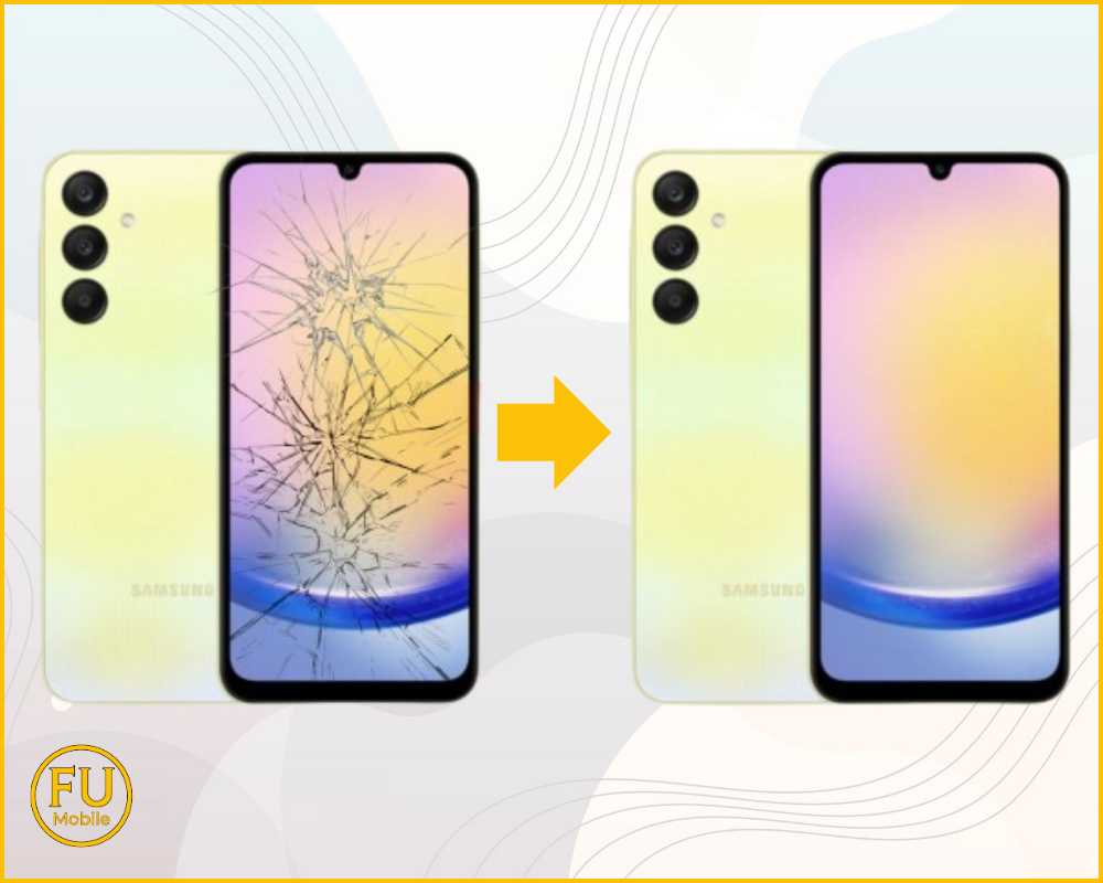 Ép kính Samsung Galaxy A25