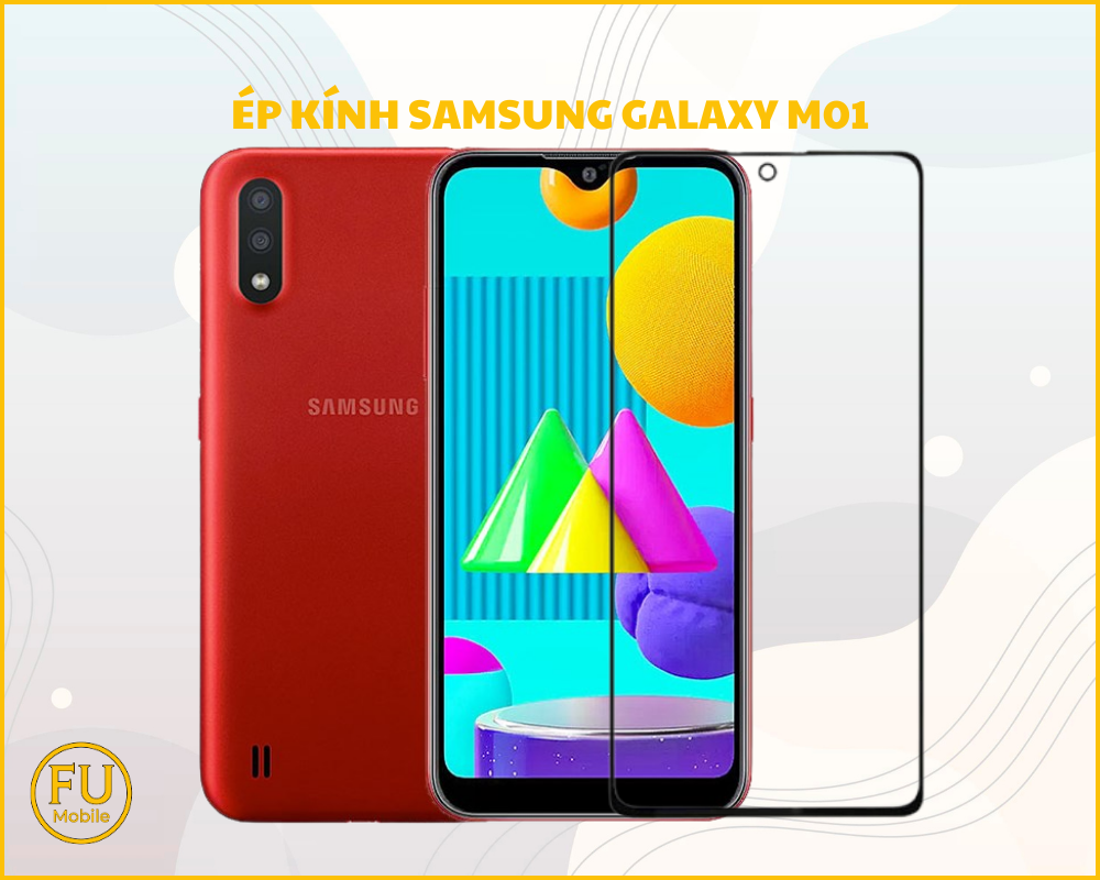 Ép kính Samsung Galaxy M01