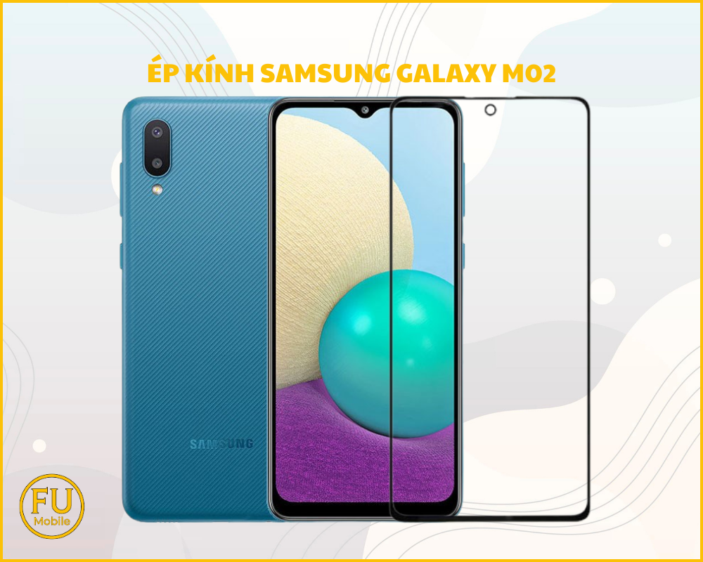 Ép kính Samsung Galaxy M02