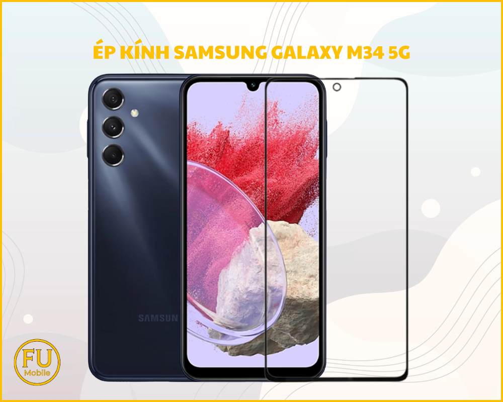Ép kính Samsung Galaxy M34 5G