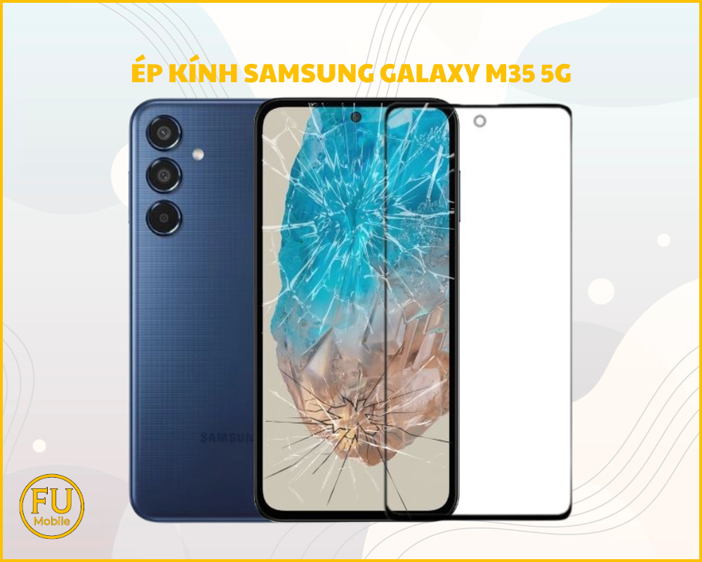 Ép kính Samsung galaxy M35 5G