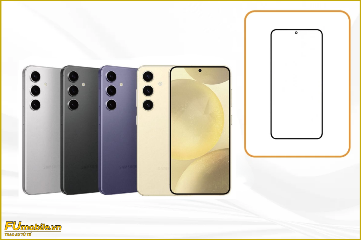 Ép kính Samsung Galaxy S24 Plus chuẩn đẹp, lấy ngay