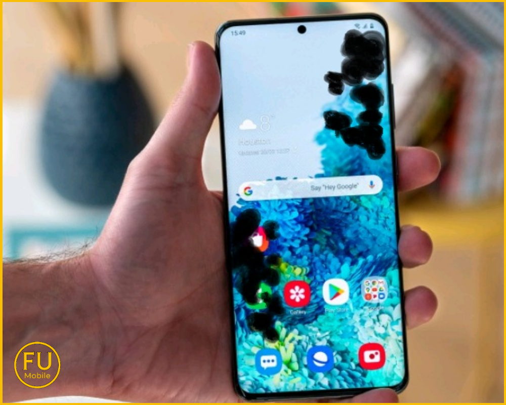 Hiện tượng xuất hiện điểm đen ngay tại vị trí có hạt bụi khi ép kính trong môi trường không đạt chuẩn