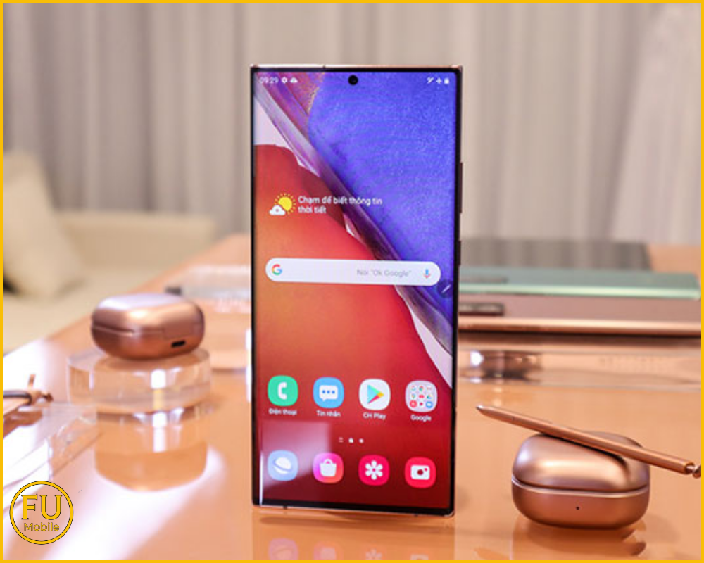 Keo OCA ảnh hưởng trực tiếp đến hiển thị Note 20 Ultra