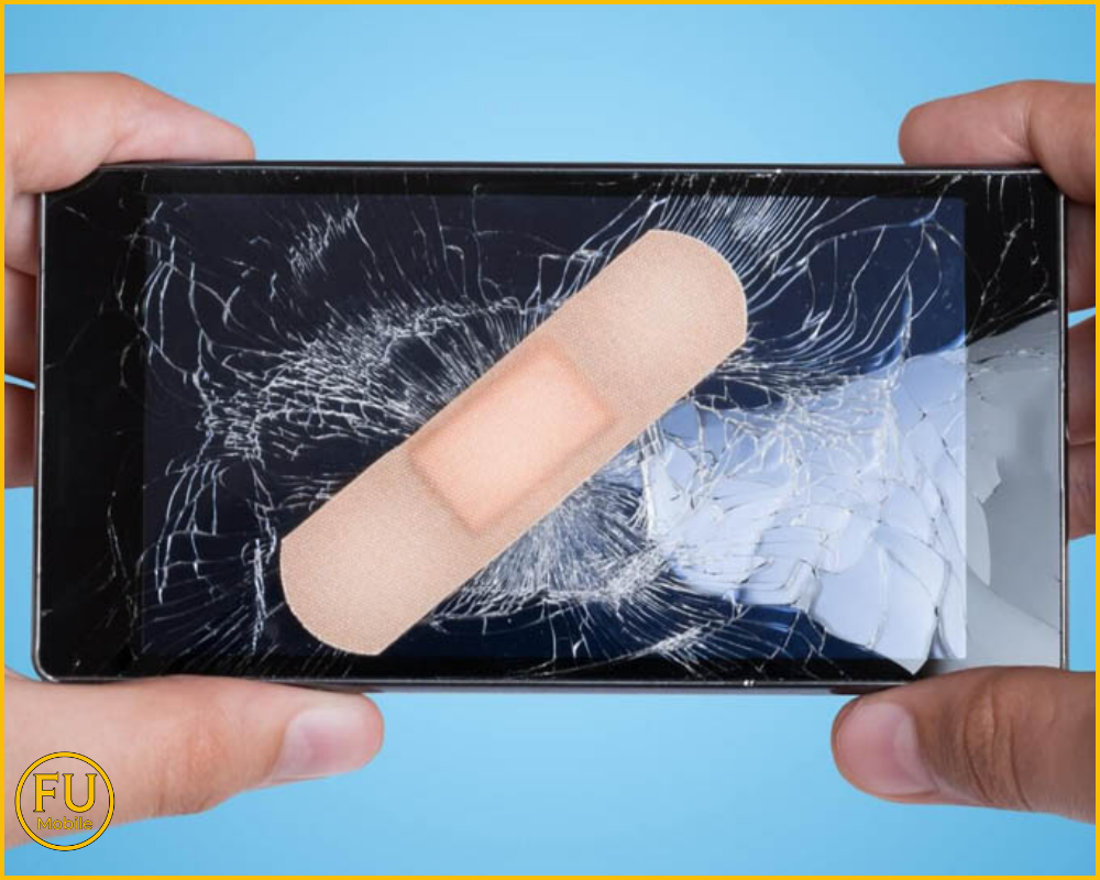 Khi màn hình điện thoại bị vỡ các mảnh kính li ti từ màn hình nứt có thể cứa vào tay khi thao tác