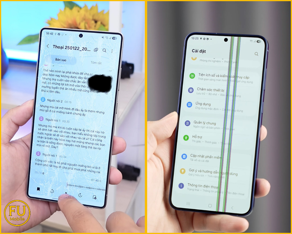 Dấu hiệu Samsung S25 nên thay màn hình
