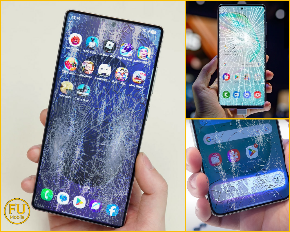 Dấu hiệu Samsung S25 cần ép kính điện thoại