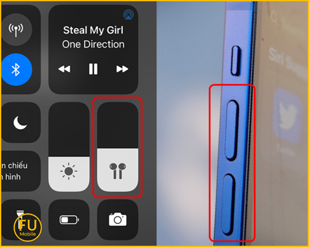 Kiểm tra các chức năng ngoại vi bằng nút nguồn, tăng/giảm âm lượng