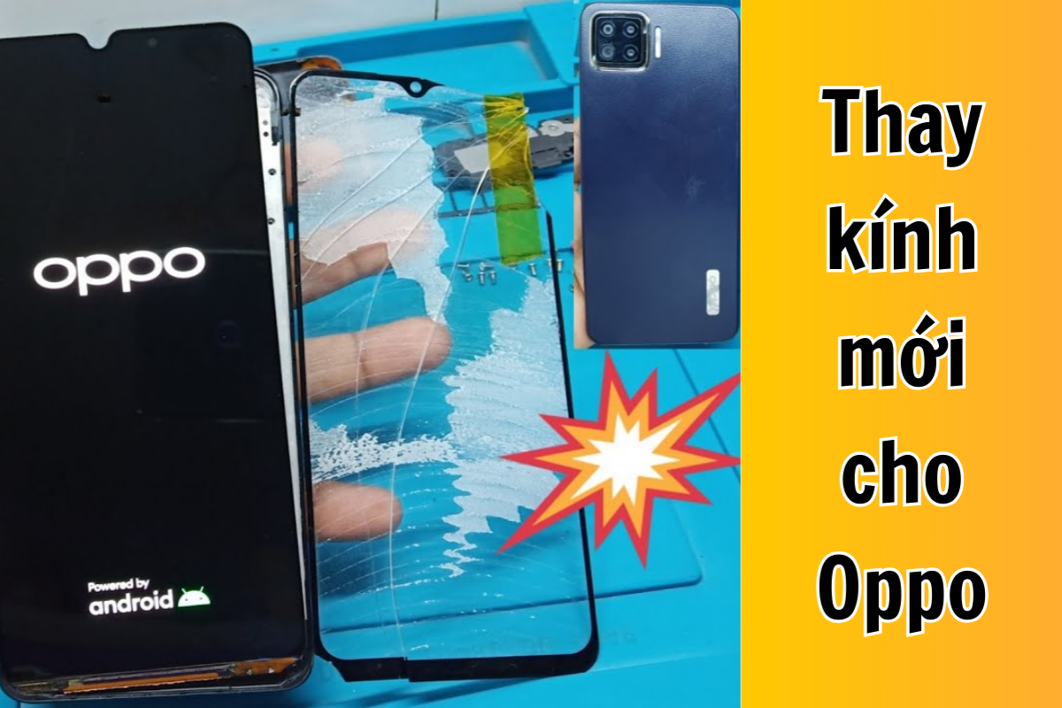 Kính Oppo a2