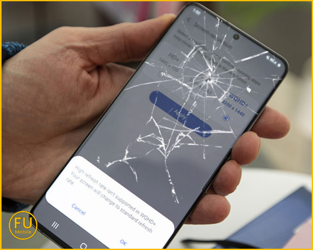 Linh kiện kính “lô” kém bền, dễ vỡ