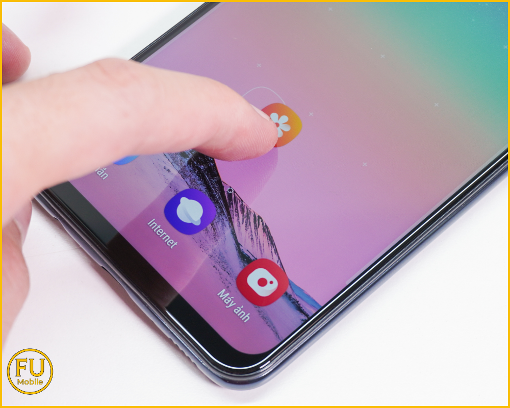 Kiểm tra cảm ứng bằng cách di chuyển biểu tượng ứng dụng bất kỳ