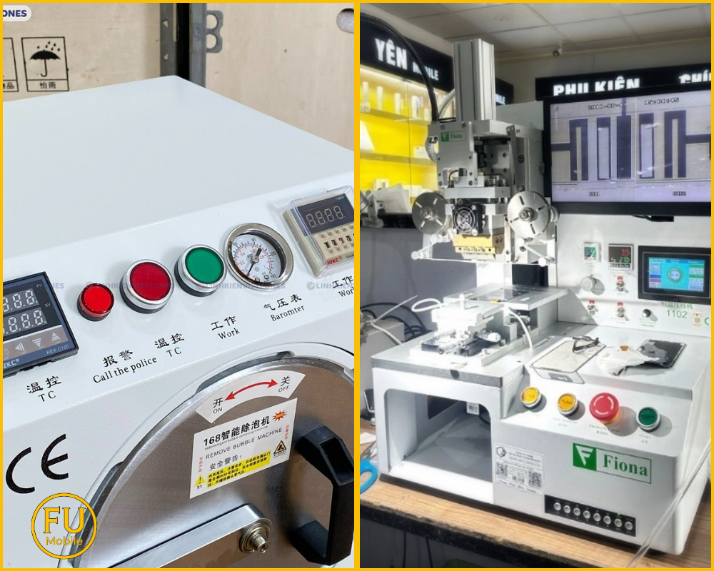 Máy ép kính hiện đại