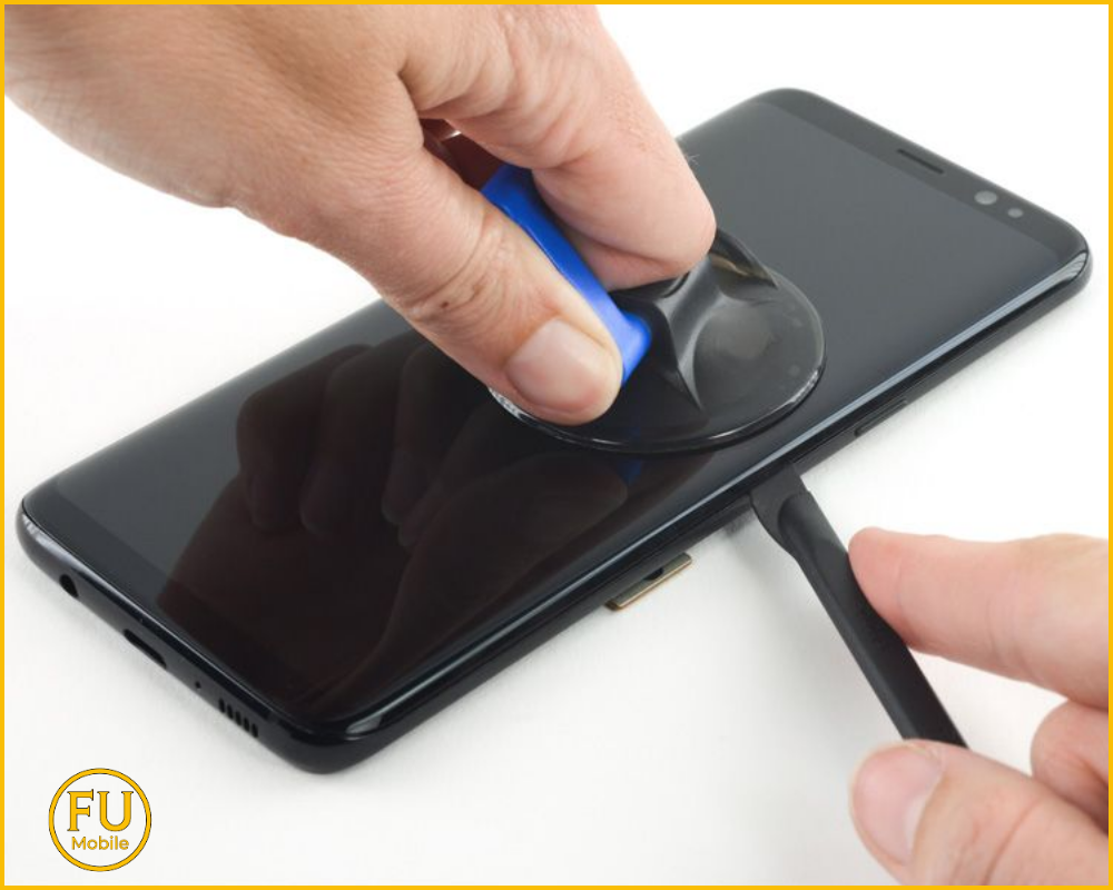 Sử dụng cốc hút chân không tạo khe hở