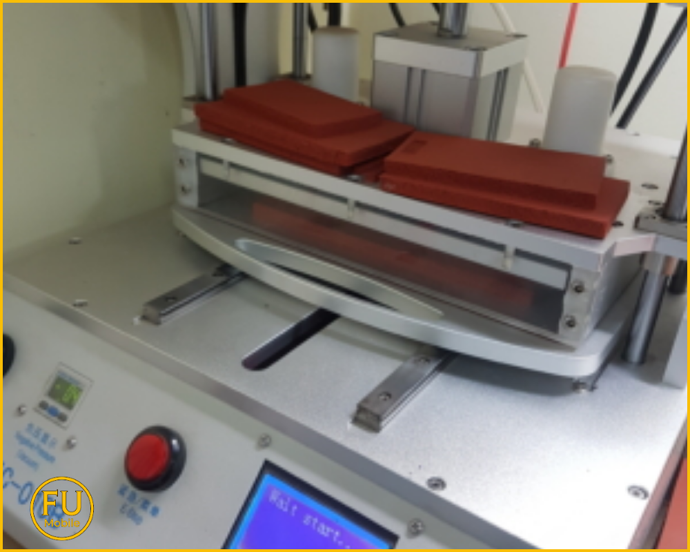 Máy hỗ trợ ép kính điện thoại