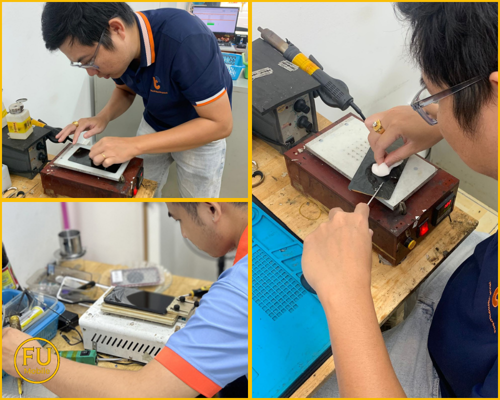 Quy trình thay kính Samsung Galaxy M23 tại FUmobile