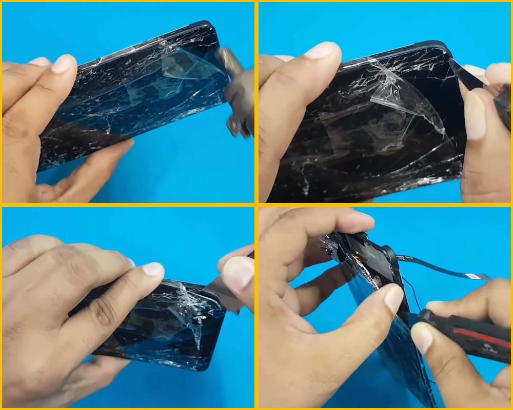 Quy trình thay mặt kính Samsung A20 chuyên nghiệp