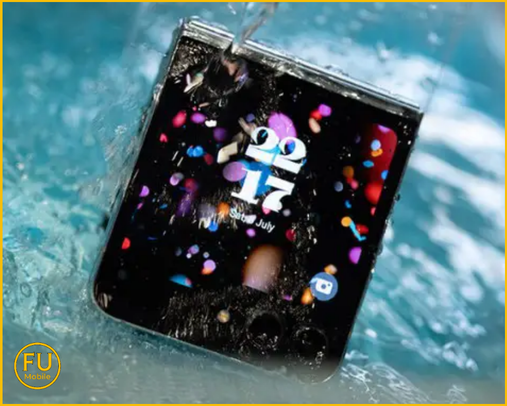 Ảnh hưởng đến khả năng chống nước của Z Flip 6