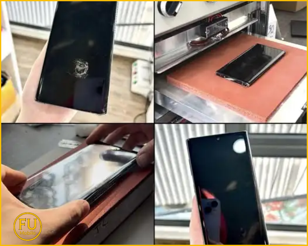 Quy trình thay kính Samsung Galaxy A14 tại FUmobile