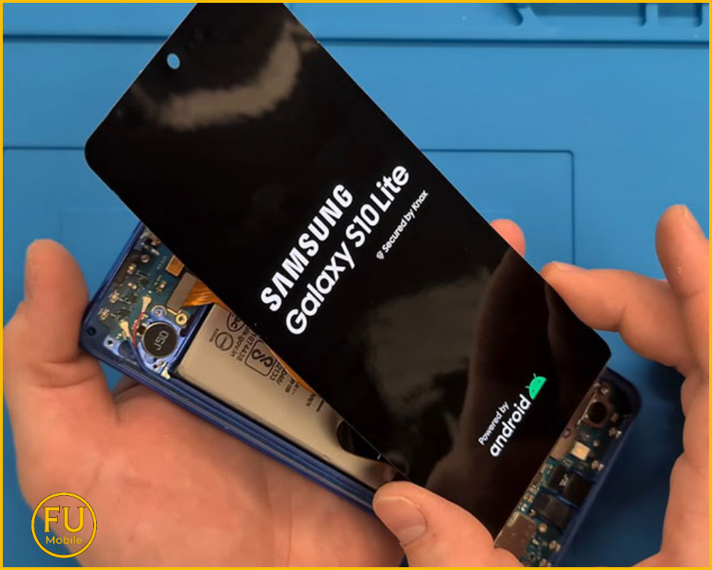 Quy trình sửa mặt kính Samsung Galaxy S10 Lite tại FUmobile