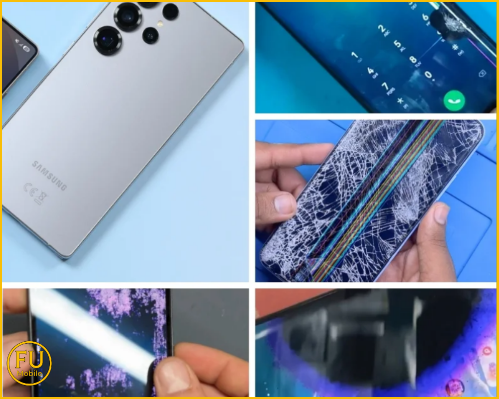 Dấu hiệu điện thoại Samsung cần phải thay nguyên bộ màn hình 